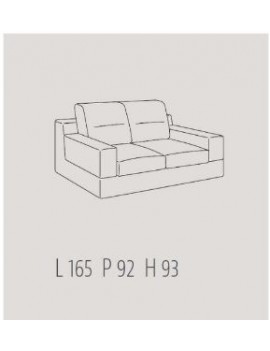 Divano Newport lineare - Samoa