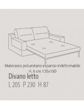Divano Newport letto - Samoa