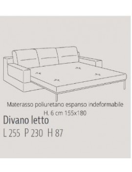 Divano Newport letto - Samoa