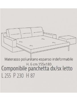 Divano Newport letto - Samoa
