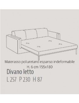 Divano Sheer letto - Samoa