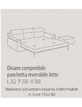 Divano Skill letto - Samoa