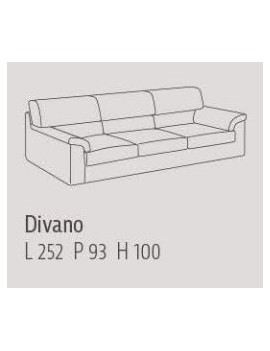 Divano Star lineare - Samoa