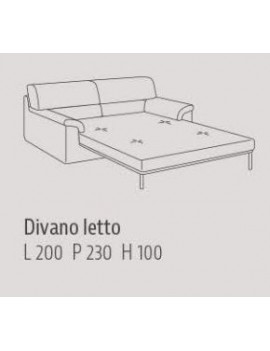 Divano Star letto - Samoa