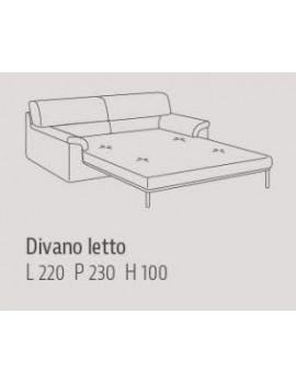 Divano Star letto - Samoa