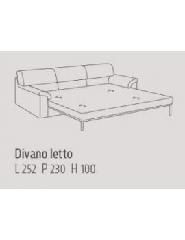 Divano Star letto - Samoa