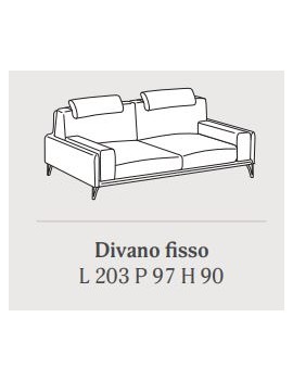 Divano Living lineare - Samoa