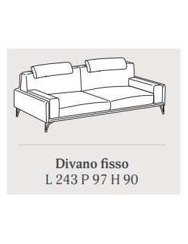 Divano Living lineare - Samoa