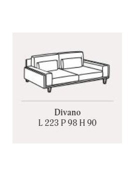 Divano Living Chic lineare - Samoa