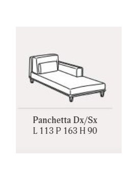 Divano Living Chic lineare - Samoa