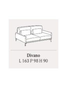 Divano Living Minimal lineare - Samoa
