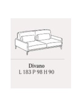 Divano Living Minimal lineare - Samoa